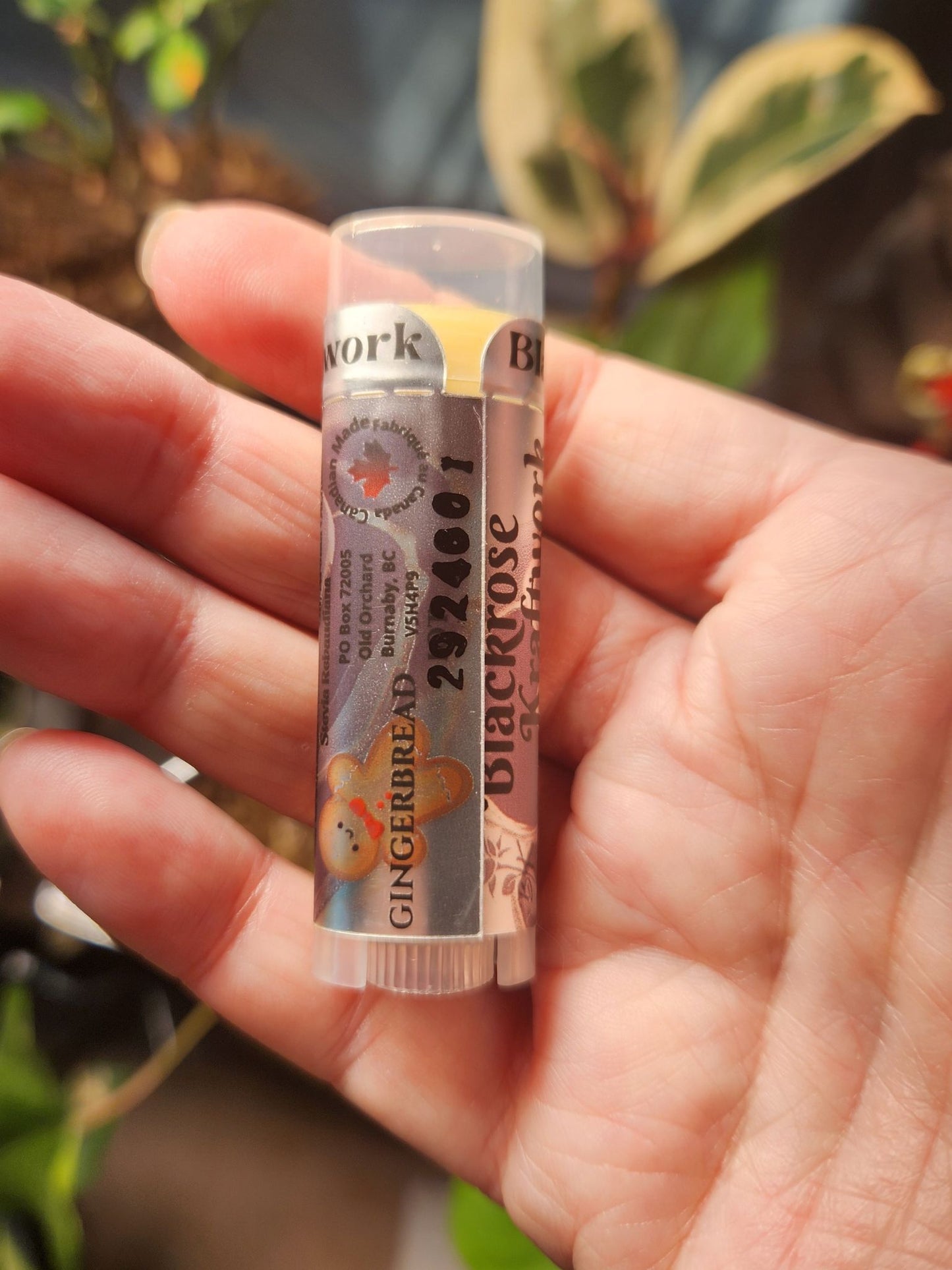 Gingerbread Lip Balm