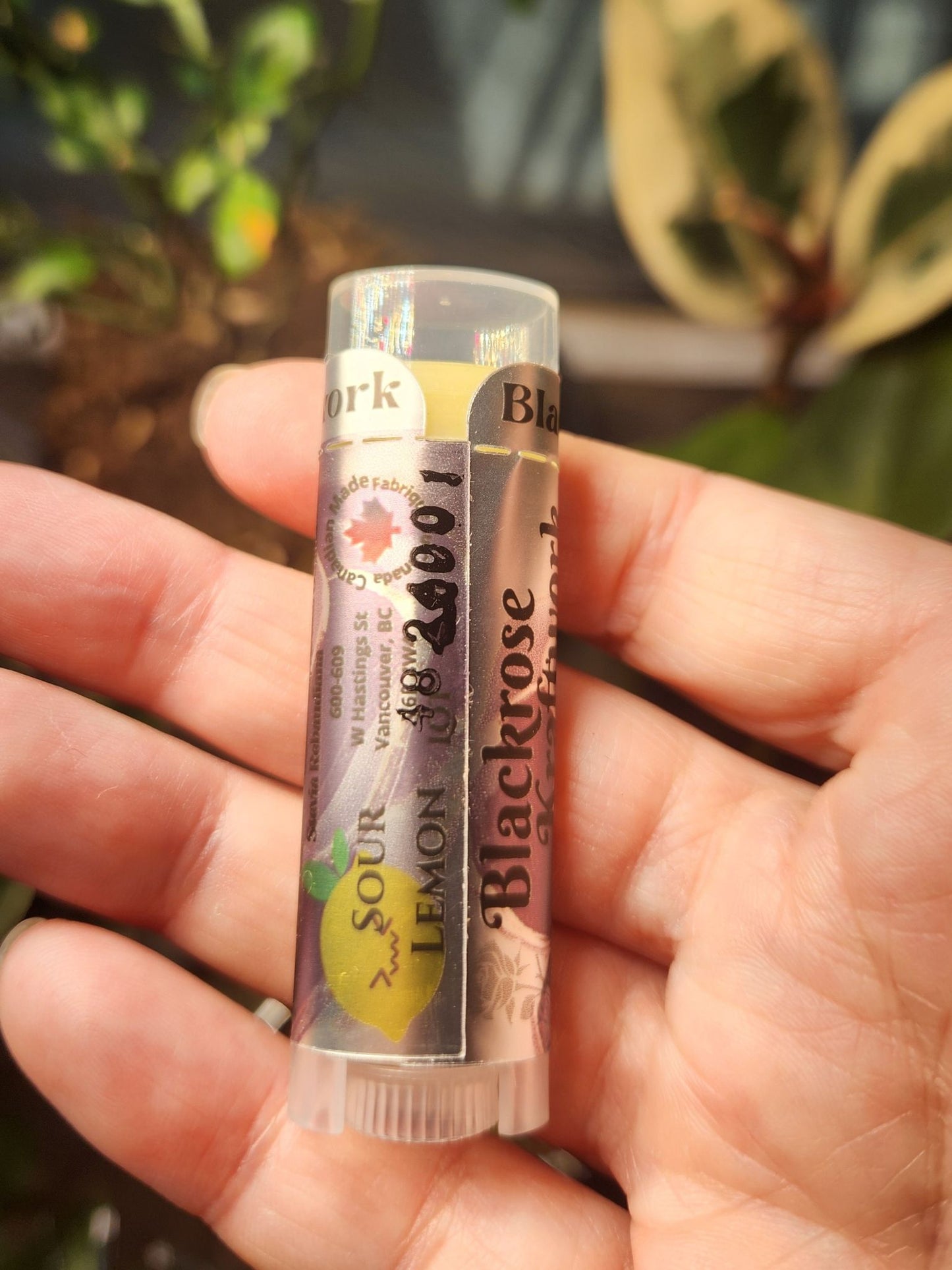 Lemon-Sour Lip Balm