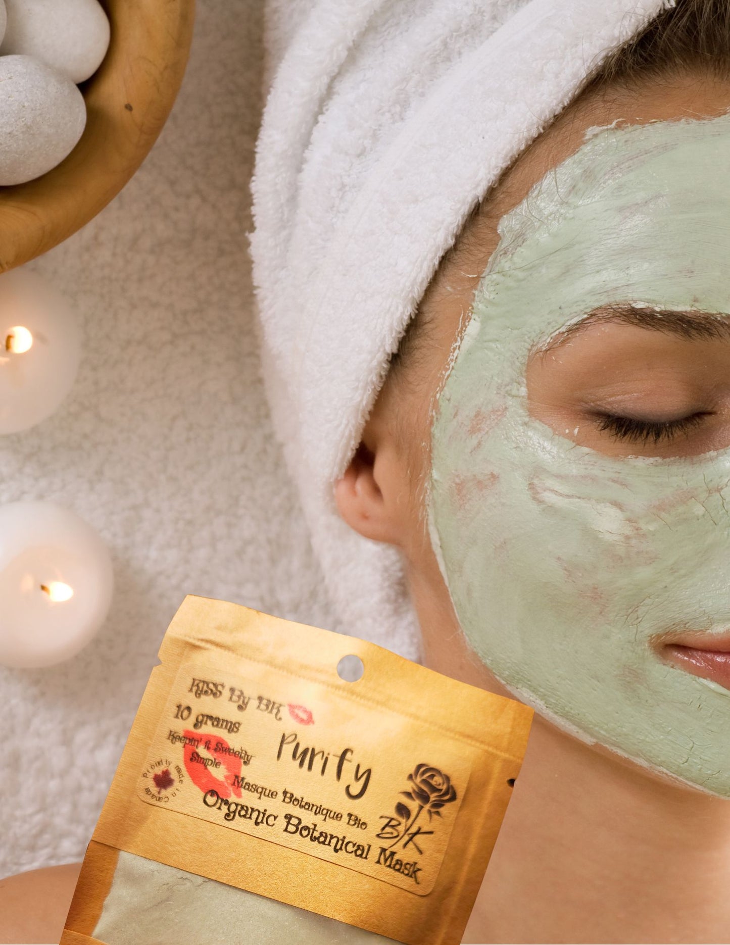 Organic Clay Mask- Purify 10g