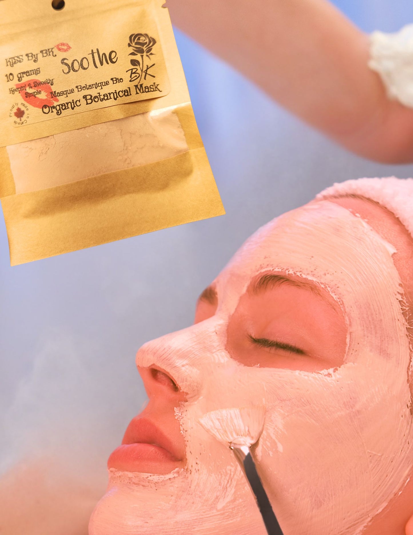 Organic Clay Mask- Soothe 10g